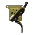 Timney Elite Hunter Straight Trigger with Safety LH Remington 700 3lb Black
