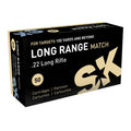 SK Long Range Match 22 Long Rifle Ammunition 40 Grain Lead Round Nose Box of 50