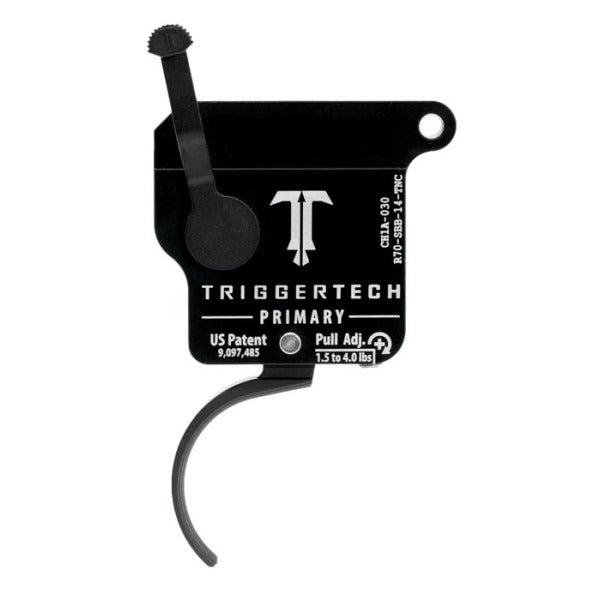 Triggertech Primary Curved Trigger Remington 700 Clone 1.5lb - 4lb