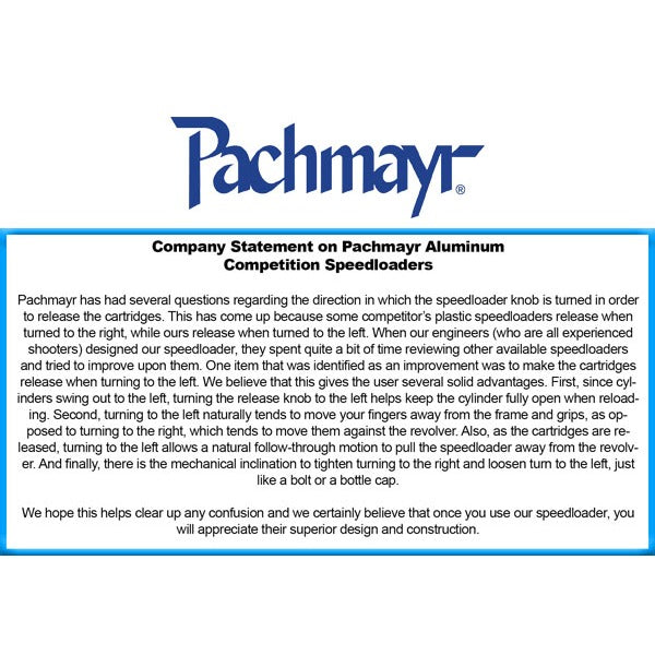 PACHMAYR COMP SPEEDLOADER ALUMINUM S&W N-FRAME