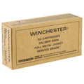 Winchester Service Grade 9mm Luger Ammunition 115 Grain Full Metal Jacket Box of 50