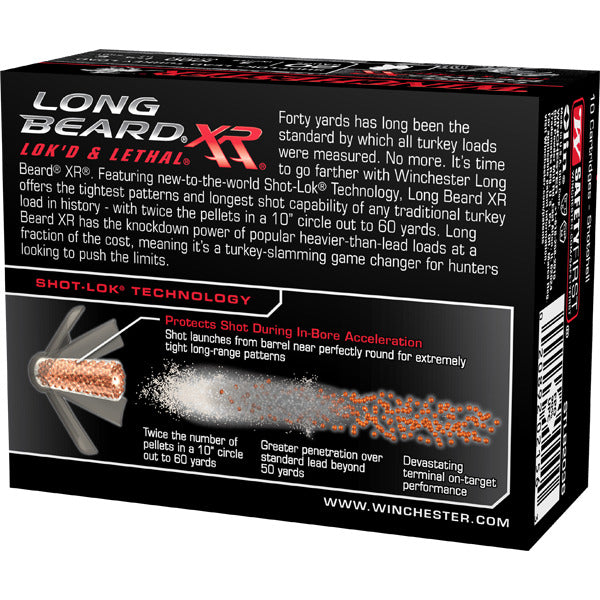 Winchester Long Beard XR 20 Gauge Ammunition 3" #6 1-1/4 oz 1000 fps Box of 10