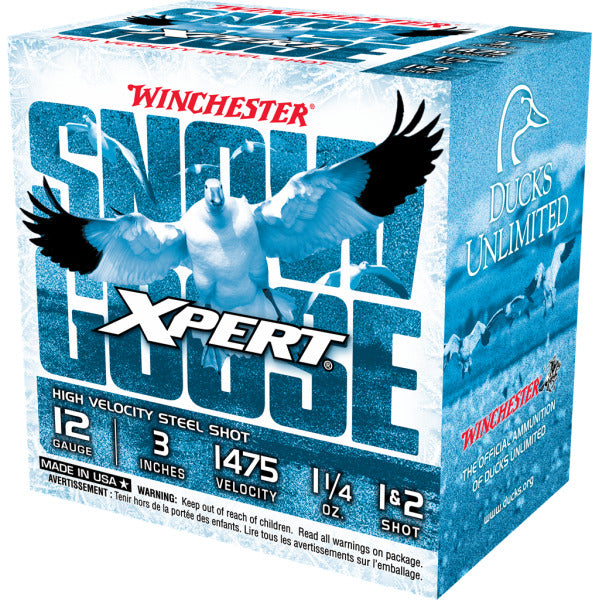 Winchester Xpert 12 Gauge Ammunition 3" #1, 2 1-1/4 oz 1475 fps Steel Box of 25
