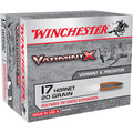 Winchester Varmint-X 17 Hornet Ammunition 20 Grain Polymer Tip Box of 20
