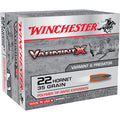 WINCHESTER AMMO 22 HORNET VARM-X 35gr POLY-TIP 20/bx 10/cs