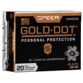 Speer Gold Dot 25 ACP Ammunition 35 Grain Hollow Point Box of 20