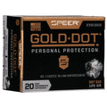 Speer Gold Dot 357 Sig Ammunition 125 Grain Hollow Point Box of 20