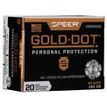 Speer Gold Dot 45 ACP Ammunition 185 Grain Hollow Point Box of 20