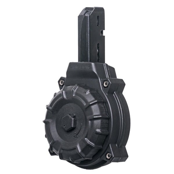 ProMag Drum Magazine Colt-Style AR-15 9mm Luger 50-Round Polymer Black