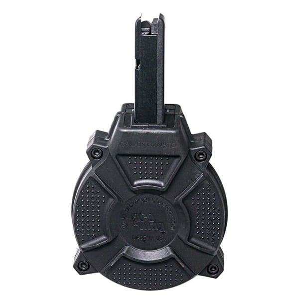 ProMag Drum Magazine Colt-Style AR-15 9mm Luger 50-Round Polymer Black