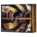 Federal Premium 3rd Degree 12 Gauge Ammunition 3-1/2" #5, 6, 7 2 oz 1250 fps Tungsten Box of 5