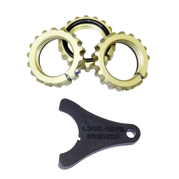 Lee Precision Ultimate Lock Ring with Wrench Pack of 3
