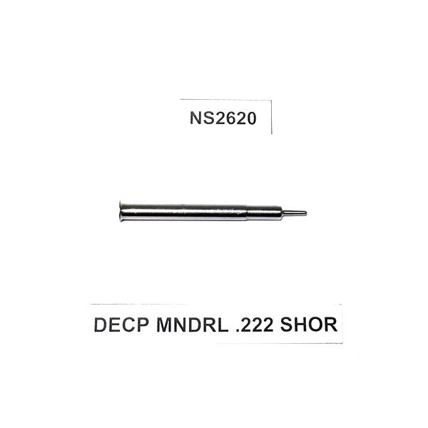 LEE SPARE DECP MANDREL .222 SHORT **NS2620**