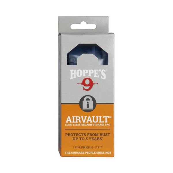 HOPPES AIRVAULT VCI BAG 9x12 PISTOL STORAGE, BLUE