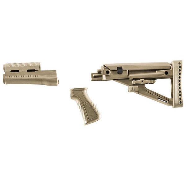Archangel OPFOR Buttstock, Forend, Pistol Grip Set AK-47/AKM Dark Tan