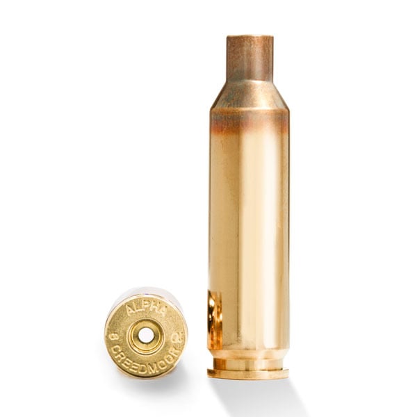 Alpha Munitions 6mm Creedmoor Brass Small Primer Box of 100