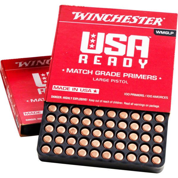 Winchester Match Large Pistol Primers Case of 5000