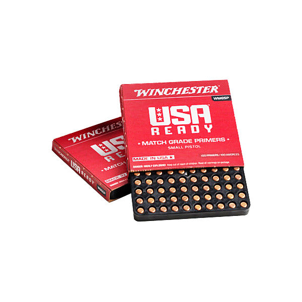 Winchester Match Small Pistol Primers Case of 5000