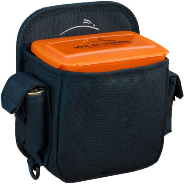 WILD HARE 1-BOX SHELL CARRIER w/BELT CLIP BLACK