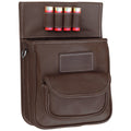WILD HARE LEATHER DELUXE SHOTSHELL POUCH JAVA