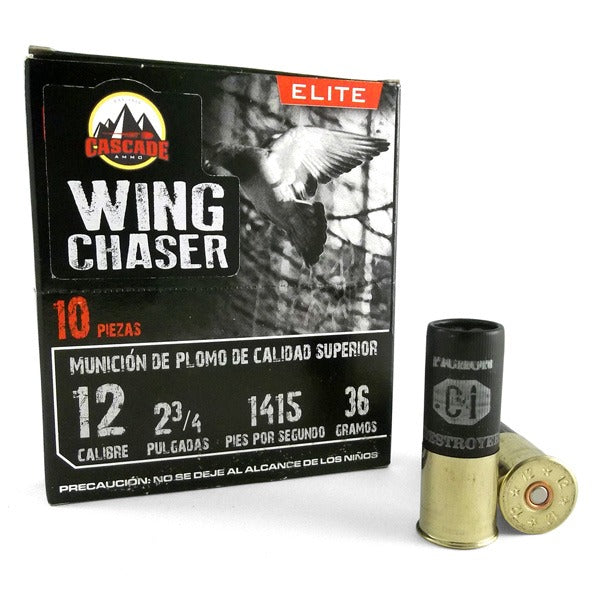 Cascade 12 Gauge Ammunition 2-3/4" #9 1-1/4 oz 1415 fps Box of 10