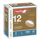 Aguila Competition 12 Gauge Ammunition 2-3/4" #8 1 oz 1200 fps Case of 250