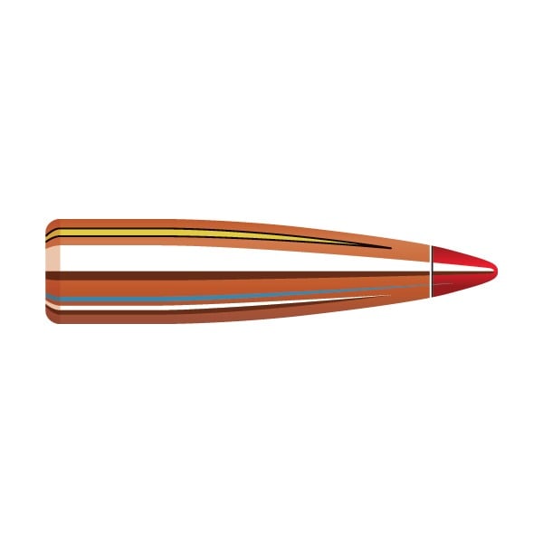 Hornady V-Max 22 Caliber (.221 Diameter) Bullets 60 grain Polymer Tip Box of 100