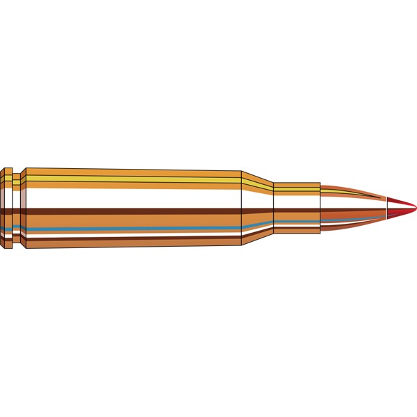 Hornady Black 5.45x39mm Ammunition 60 Grain V-MAX Polymer Tip Box of 20