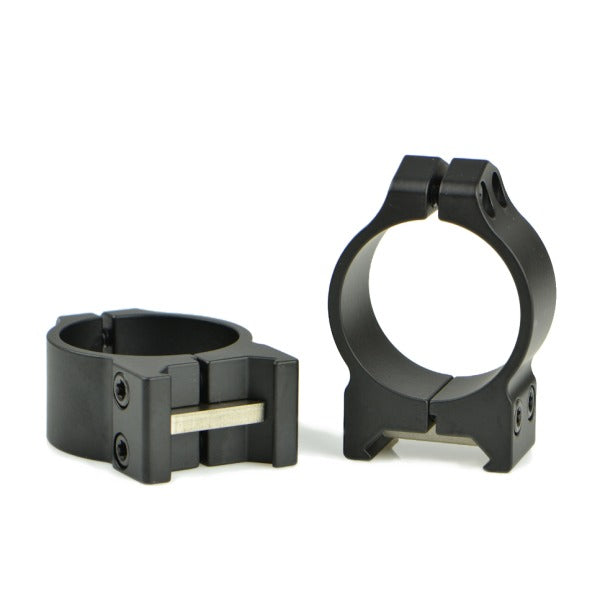 WARNE RINGS 30mm PA LOW MATTE MAXIMA STEEL RINGS