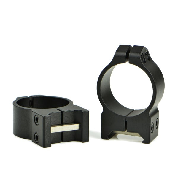 WARNE RINGS 30mm PA MED MATTE MAXIMA STEEL RINGS