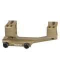 WARNE RAIL G2 EXT SKLT 1 IN MSR FDE Fixed MSR