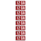 MTM AMMO LABELS 12ga 8/pkg