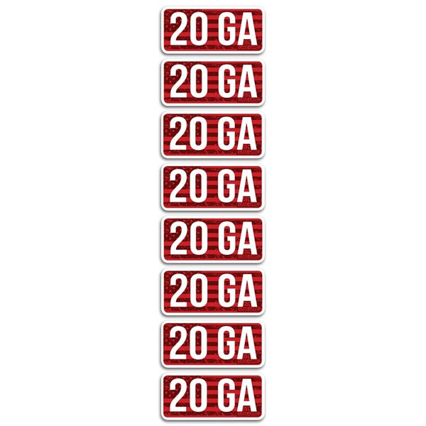 MTM AMMO LABELS 20ga 8/pkg