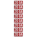 MTM AMMO LABELS 20ga 8/pkg