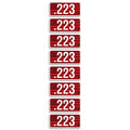 MTM AMMO LABELS .223 8/pkg
