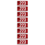 MTM AMMO LABELS .223 8/pkg