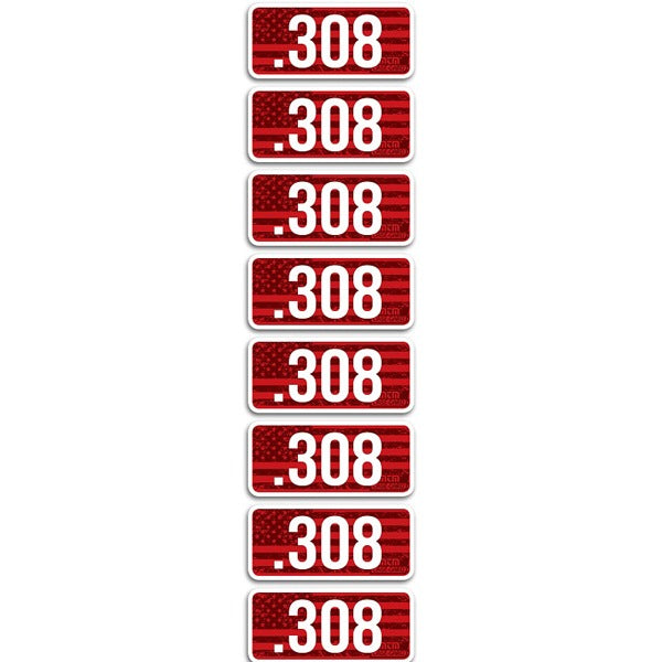 MTM AMMO LABELS .308 8/pkg