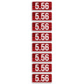 MTM AMMO LABELS 5.56 NATO 8/pkg