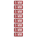 MTM AMMO LABELS 9MM 8/pkg