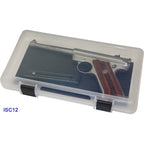 MTM IN-SAFE HANDGUN CLEAR STORAGE CASE 12" 3-pk 4cs