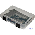 MTM IN-SAFE HANDGUN CLEAR STORAGE CASE 9" 3-pk 4cs