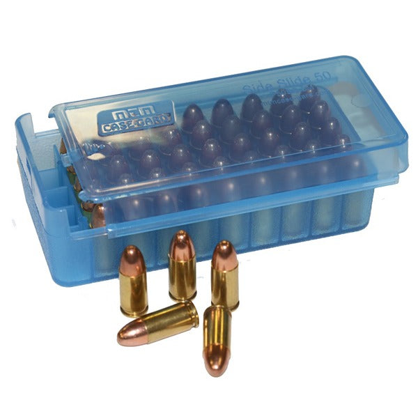 MTM PISTOL SIDE SLIDE 50rd 45 ACP CLR-BLUE