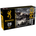 BROWNING AMMO 28 NOSLER 160gr LR-PRO MATCH 20/bx 10/cs