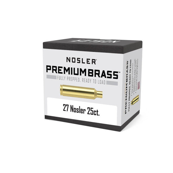 Nosler 27 Nosler Brass Box of 25