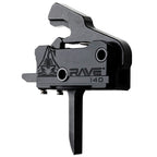 Rise Armament Rave 140 Single Stage Trigger with Anti Walk Pins Black