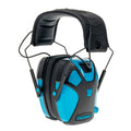CALDWELL YOUTH ELECTRONIC EARMUFF NEON BLUE