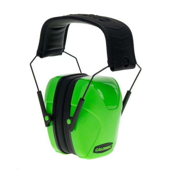 CALDWELL YOUTH PASSIVE EARMUFF NEON GREEN