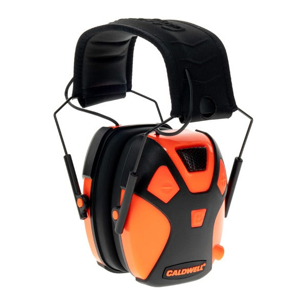 CALDWELL YOUTH ELECTRONIC EARMUFF HOT CORAL