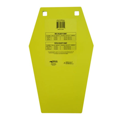CALDWELL 10" COFFIN 3/8" AR500 STEEL TARGET