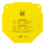CALDWELL 13" OCTAGON 3/8" AR500 STEEL TARGET